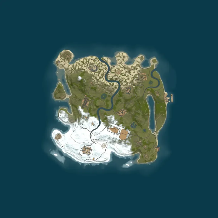 Map of [EU/RU] BM RUST |SMALL|X1.5/X2|NOLIMIT|FRIDAY