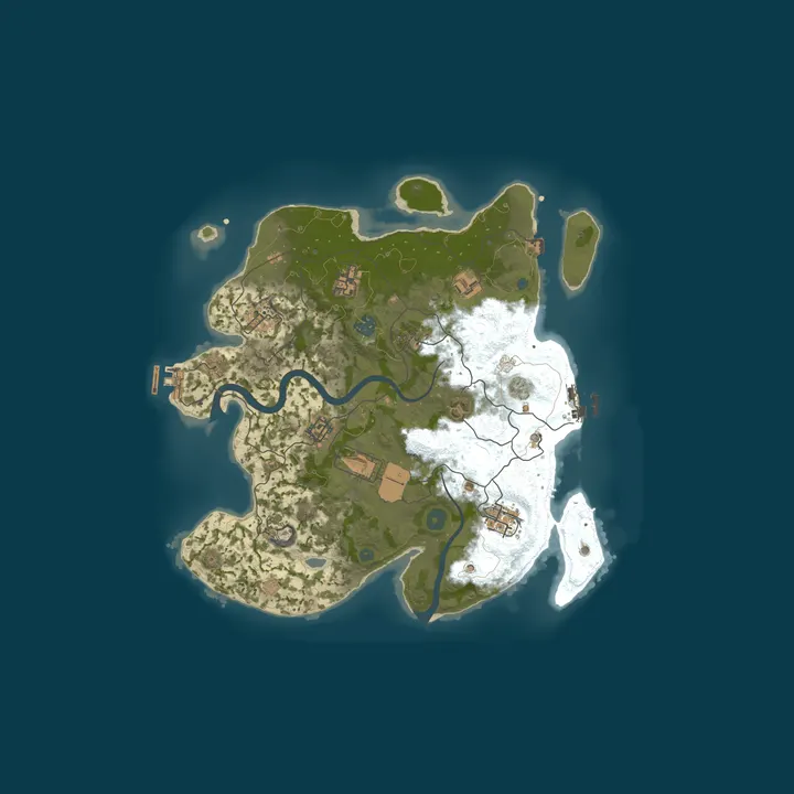 Map of My Rust PVE | 2x | RPG | Events
