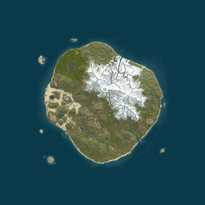 Map of [EU] RuStAdDiCtIoNz 3x // Solo-Duo-Trio / NO-WIPE BPs / NO WB F