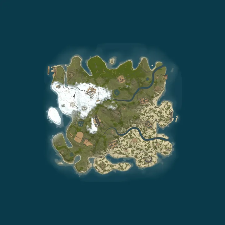 Map of [BR/LATAM] DANCO RUST 2X SOLO/DUO/TRIO | WIPE 27/09