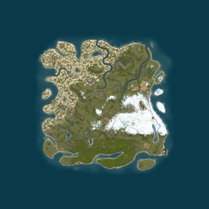 Map of AA Carcajou Quebec PVE