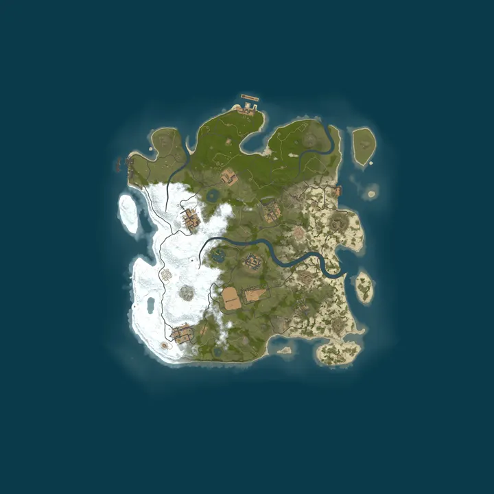 Map of The church Solos