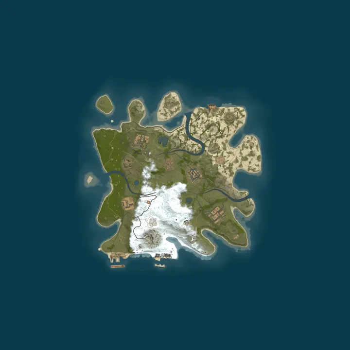 Map of Xyno-Testserver