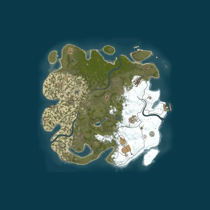 Map of EchoRust.co 3x Monthly |Solo/Duo/Trio/Quad | Full Wiped