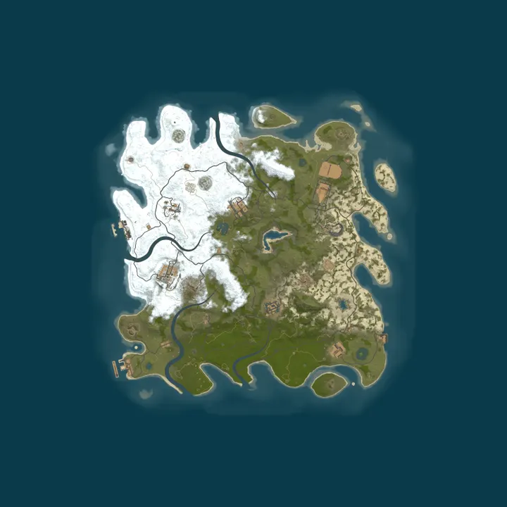 Map of Bloodpatch | Solo, Duo, Trio | 2x Loot | Share BP | Biweekly |