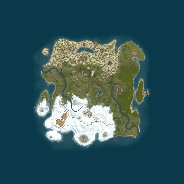 Map of [ES] Isla de Calvos - Vanilla puro