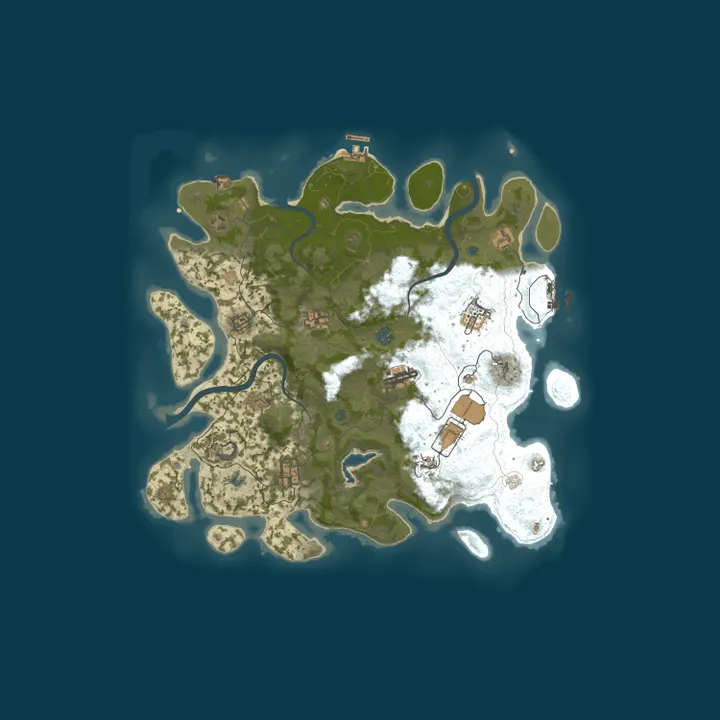 Map of RUST Chill...