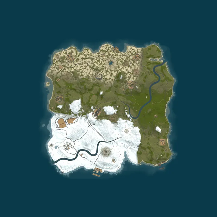 Map of Survivors.gg #2 [ 2x Vanilla ] WIPED 06.10