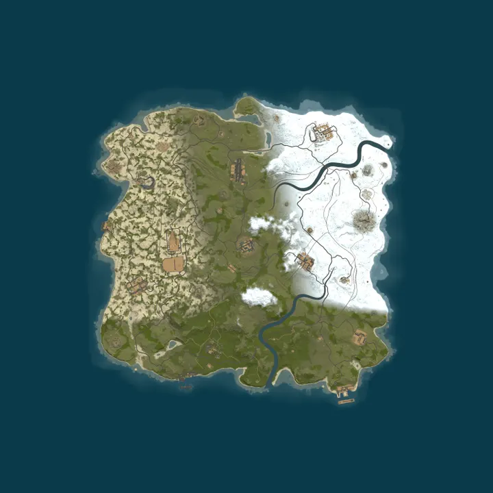 Map of WARBANDITS.GG EU 2X |Solo/Duo/Trio/Quad|X2 JUST WIPED