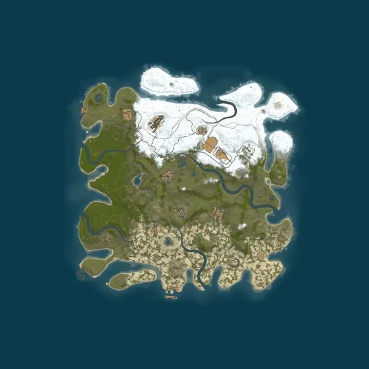 Map of 404 RUST 2Х|ДЛЯ НОВИЧКОВ|РУССКИЙ 03.10