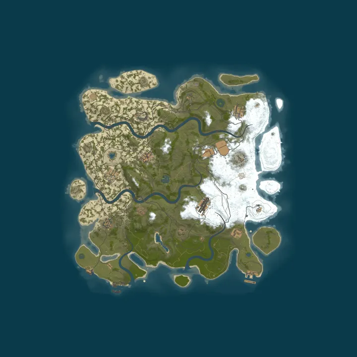 Map of 404 RUST 2Х|ДЛЯ НОВИЧКОВ|РОССИЙСКИЙ 07.10