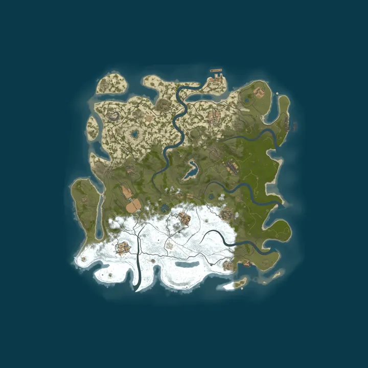 Map of 404 RUST 2X SOLO/DUO | ВТ | ДЛЯ НОВИЧКОВ 06.10