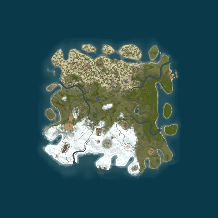 Map of 666 RUST 2Х|ДЛЯ НОВИЧКОВ|РОССИЙСКИЙ 02.10