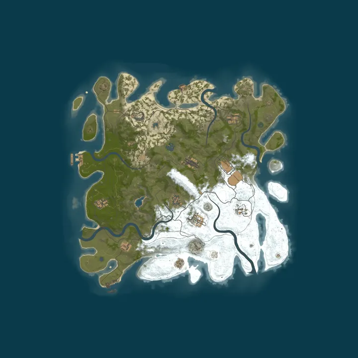 Map of 404 RUST SOLO/DUO/TRIO | СБ | ДЛЯ НОВИЧКОВ 03.10