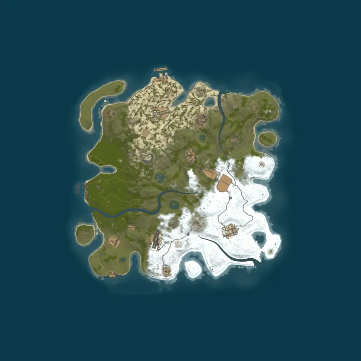 Map of BRAZZ RUST | X50 | WIPE 06.10 | RAGE TIME