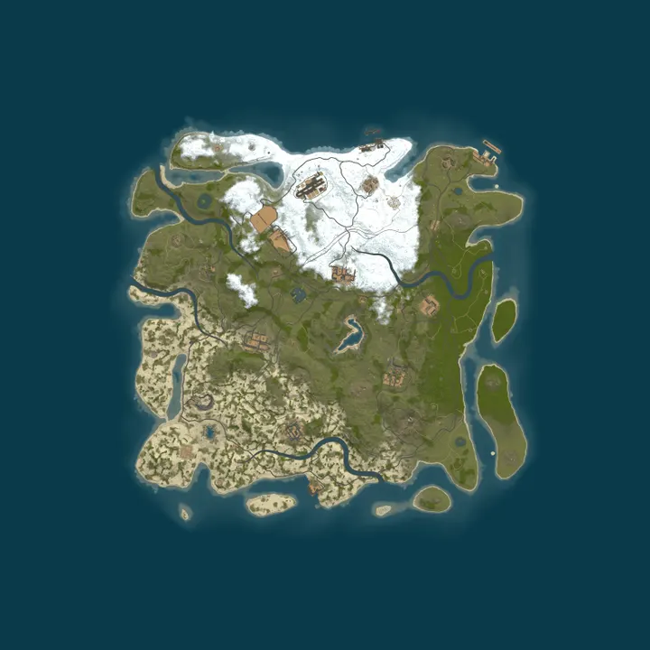 Map of MEGA RUST [ X2 |