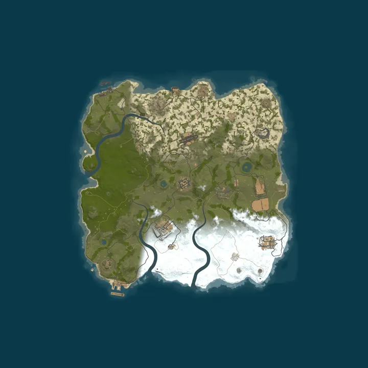 Map of STRAVOS 3x - NA Thursdays |Solo/Duo/Trio|LootX3|