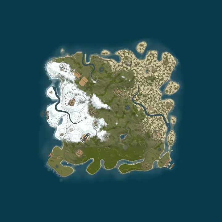 Map of #1 RUS-T PVP Friday WIPE Weekly КЛАССИКА X1