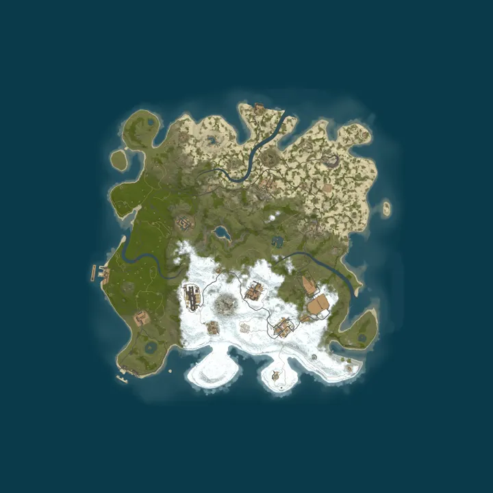 Map of RustFusion EU 10x | Shop | Kits | Events | No BPs