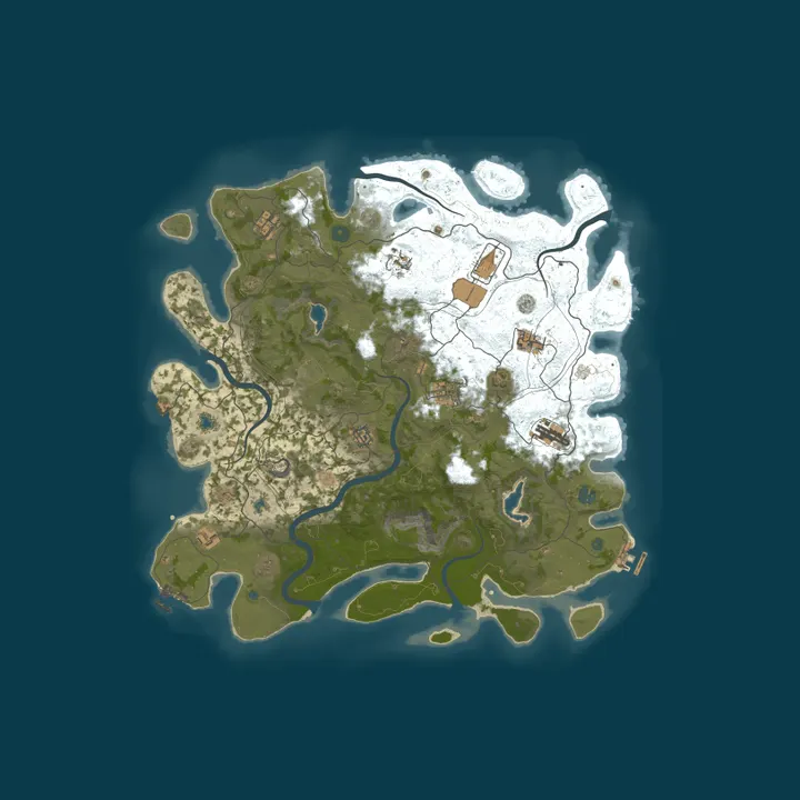 Map of East Coast Vanilla [no decay][heli/boat spawns][noobs welcome]