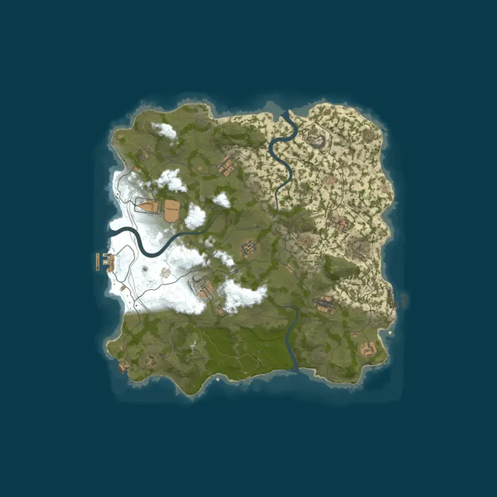 Map of Brisket.gg | 2x | Vanilla+ | Weekly Thursday Wipe | US