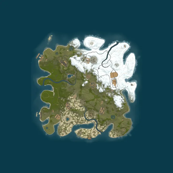 Map of 【虾仁】9.6三人萌新服|仿官|养老