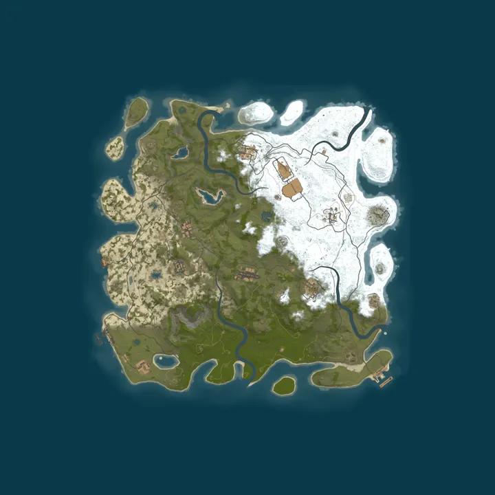 Map of 『蓝天PVE』 原倍 | 仿官 | 突袭 | 萌新 | 养老