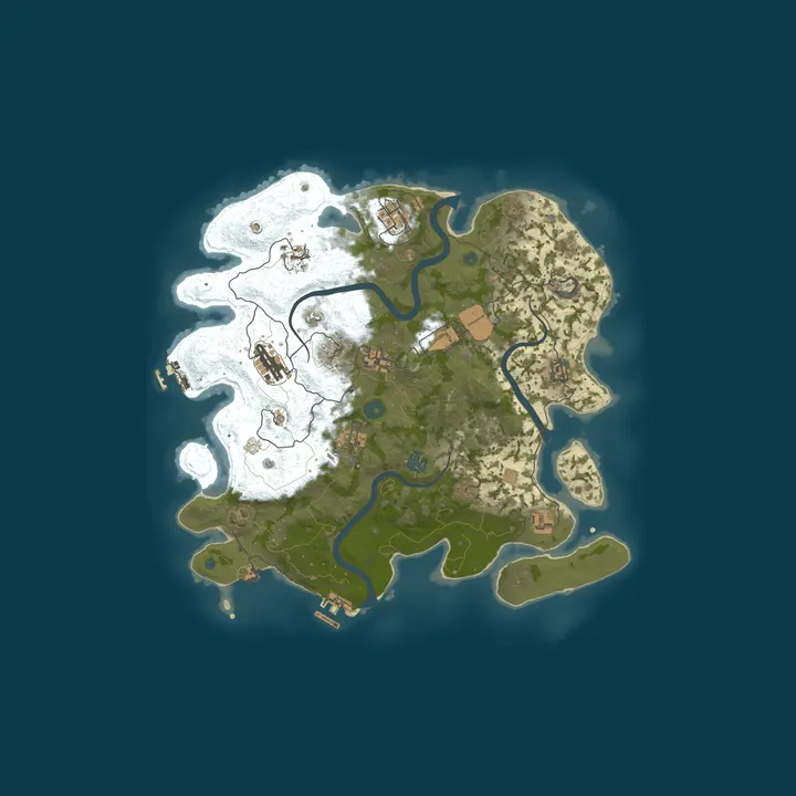Map of 『寒武纪』9.14日15:00开荒/首选/四人队/萌新对战