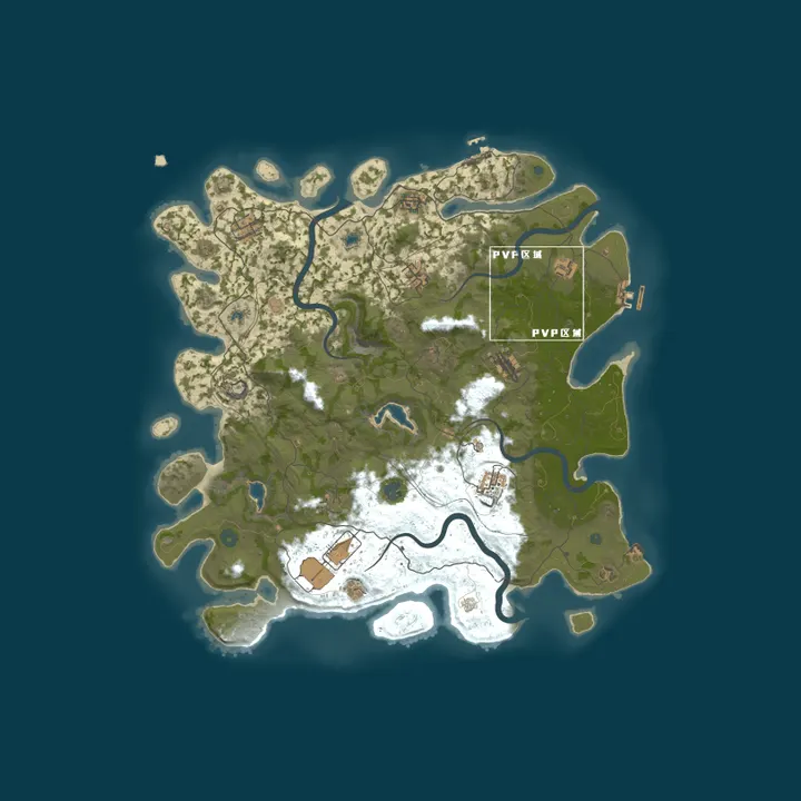 Map of 【樱花】国庆/不掉落/NPC复仇/PVE/多玩法/田园