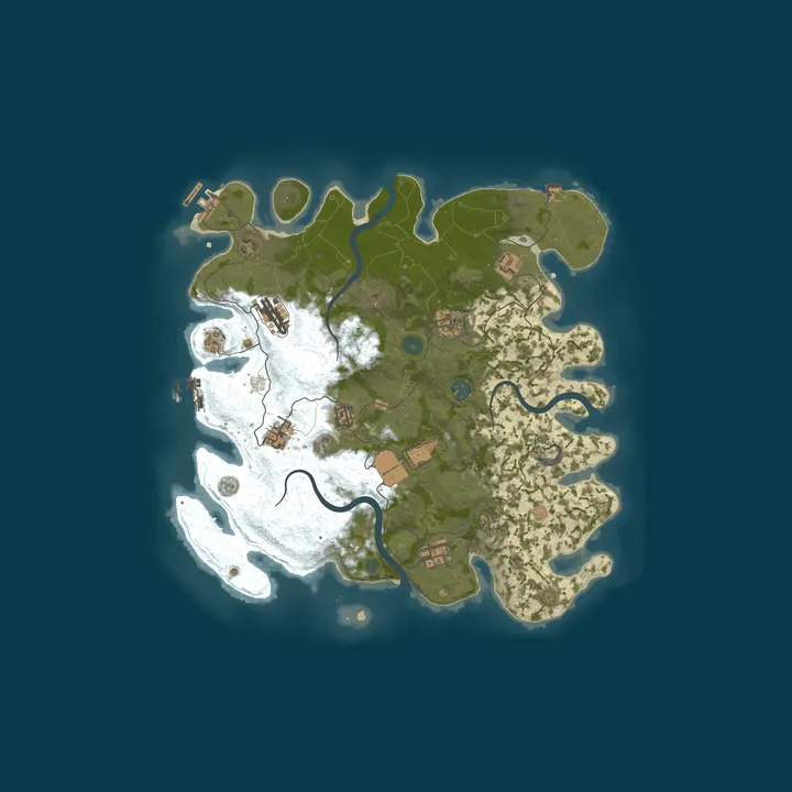 Map of Штурвал удовольствий