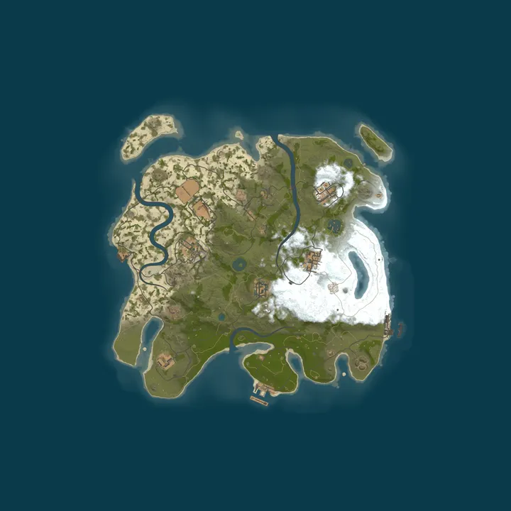 Map of Evo Renewal Zone XIX