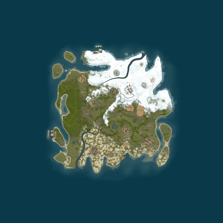 Map of Autistic Rust, please don't grief