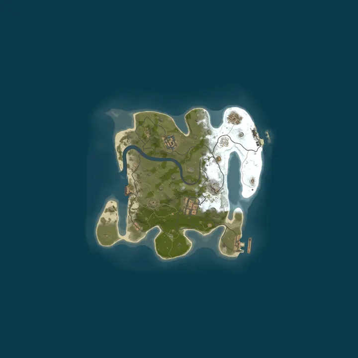 Map of Bestrust Solo/Duo 2x #6 | JUST FULLWIPED 07.10 10/07
