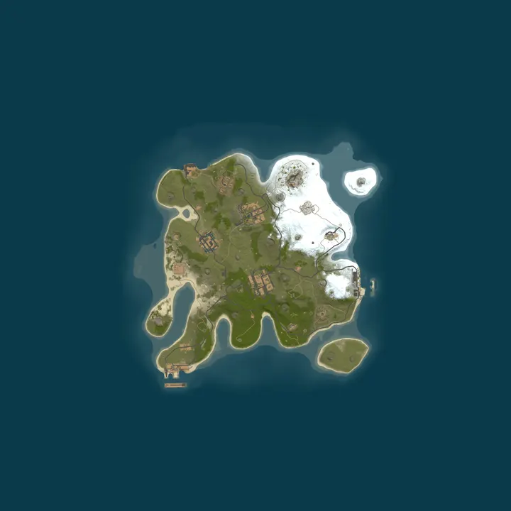 Map of Bestrust Solo/Duo/Trio 2x #5 | JUST FULLWIPED 06.10 10/06