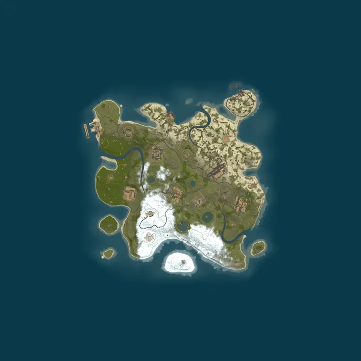 Map of [LATAM] Malvinas Argentinas
