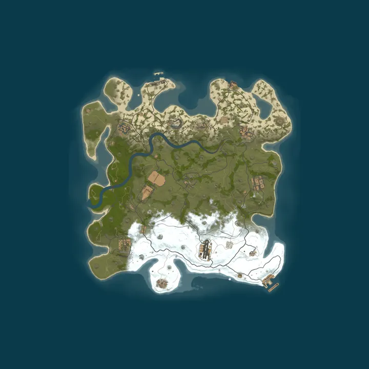 Map of Bestrust Solo/Duo/Trio 2x #3 | JUST FULLWIPED 05.10 10/05