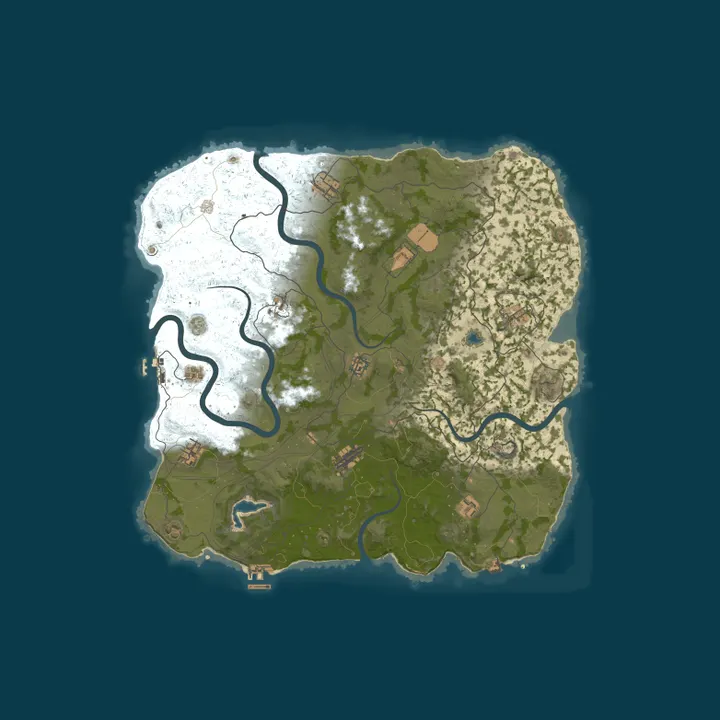 Map of Rustoria.co - EU Main