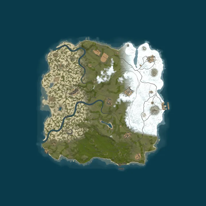 Map of Rustoria.co - US Mondays