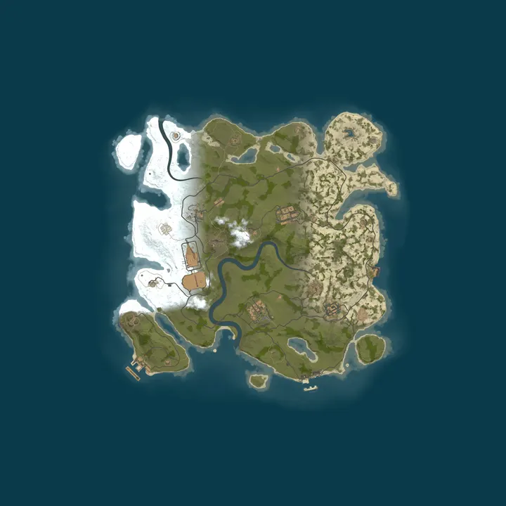 Map of Heterika PvE | Vanilla | NoTechTree | NoSafeZones