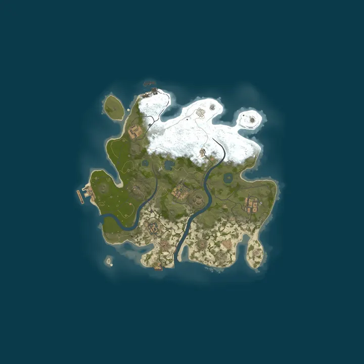 Map of My Apex Rust Server