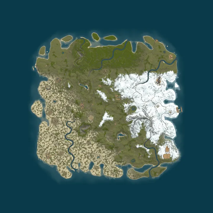 Map of The Goats Server