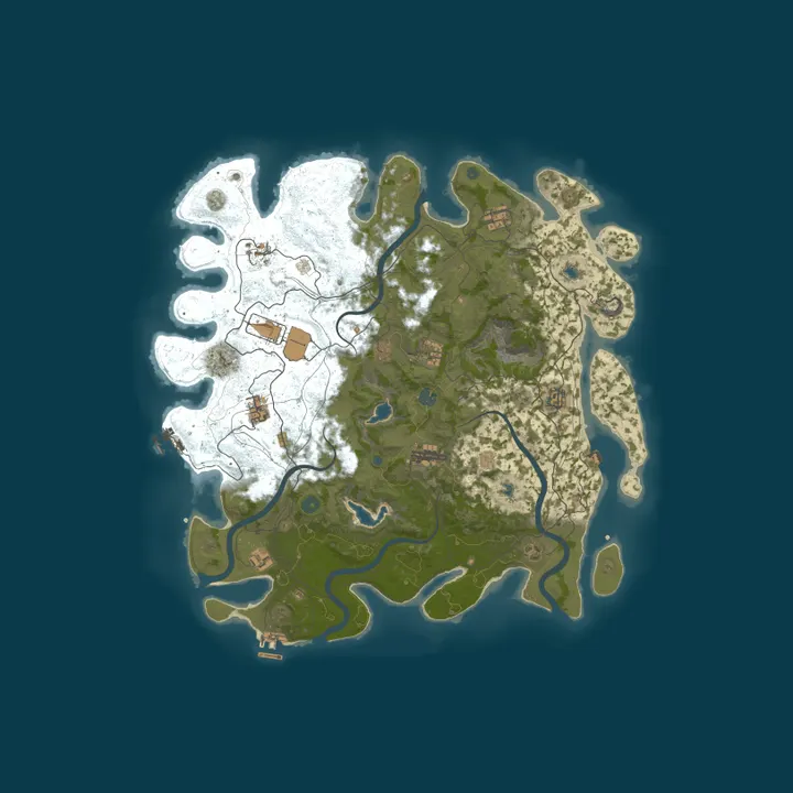 Map of Eternal Nexus - TGC PVE-PVP|RP Friendly|RaidContracts|Bradley|S