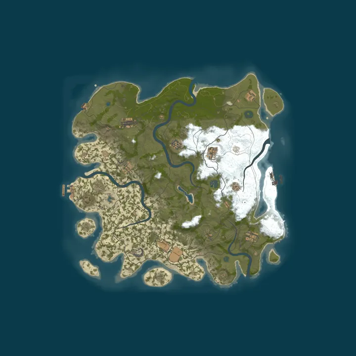 Map of Rust Server NF260703
