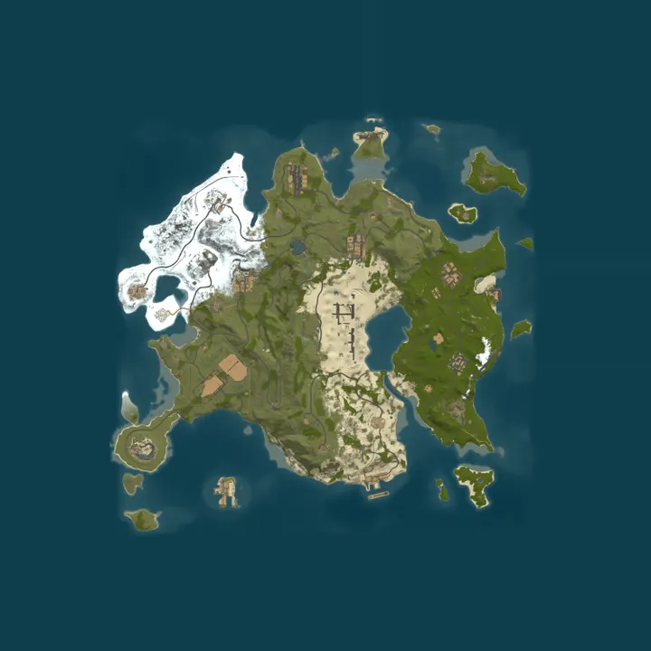 Map of Newbe-RustServer