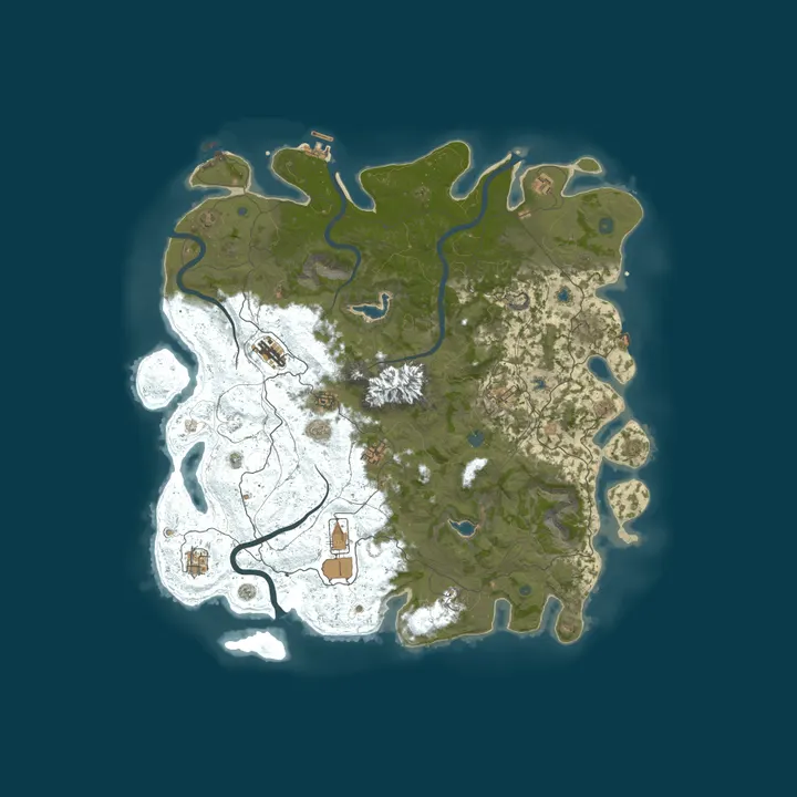 Map of EU RustNChill X1000 | PvE | KITS | PURGE | BACKPACK | SKINBOX |