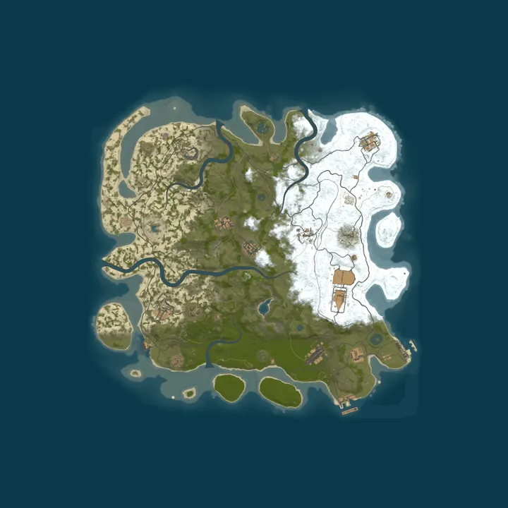 Map of OUTPOST 2x Monthly Main | Just Wiped #2