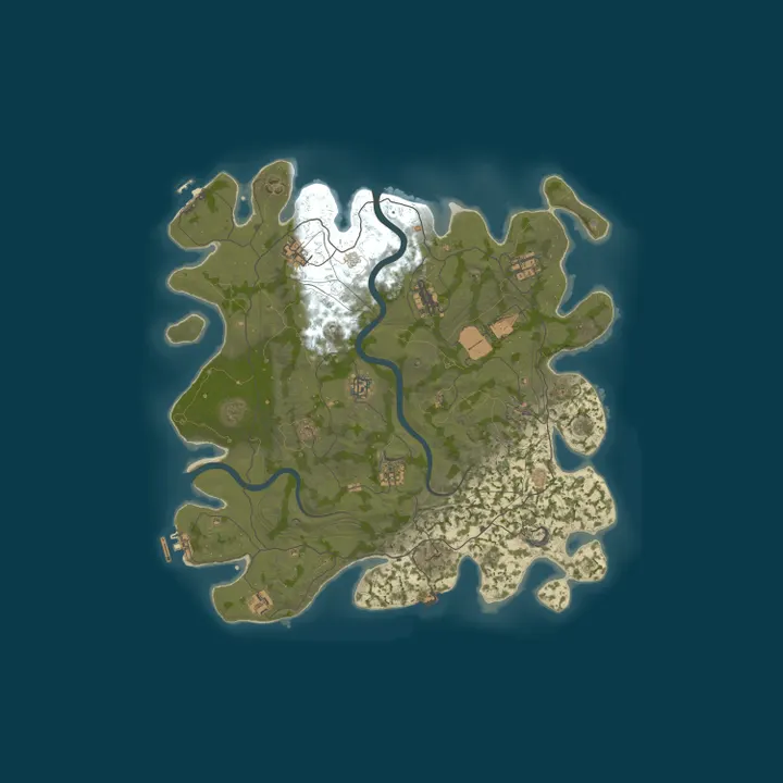 Map of Mortal Rust|Vanilla 2x|MAX3|Скины и DLC в подарок