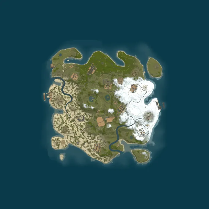 Map of SIXSEVEN RUST x2 | 67/67 [RU]