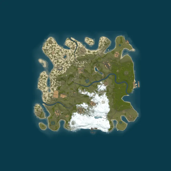 Map of VanillaPulse: Чистый Rust, без модов |RU| Вай