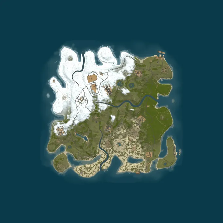 Map of Мой сервер.
